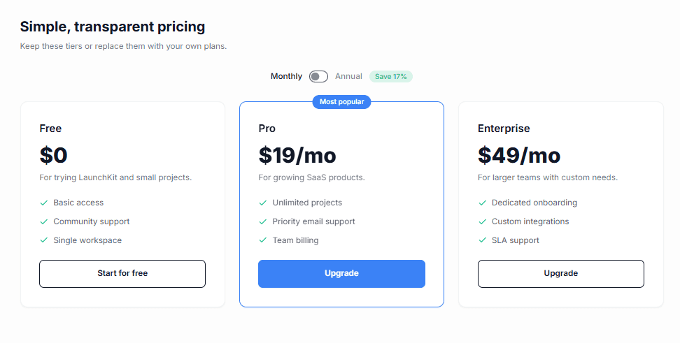 LaunchX Pricing Plans
